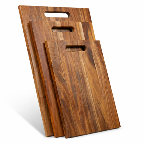 Teak Wood 3PC Chopping Board