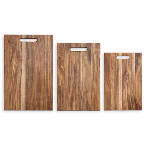 Teak Wood 3PC Chopping Board