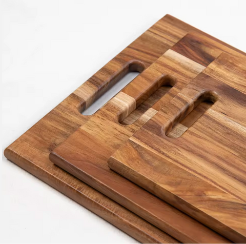 Teak Wood 3PC Chopping Board