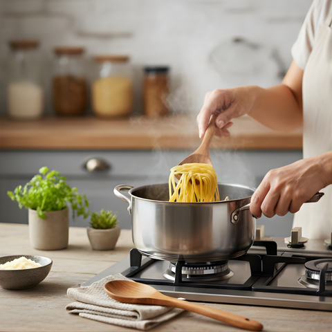 9pc Wooden Cooking Utensils